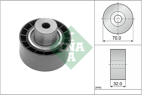Deflection Pulley/Guide Pulley, timing belt